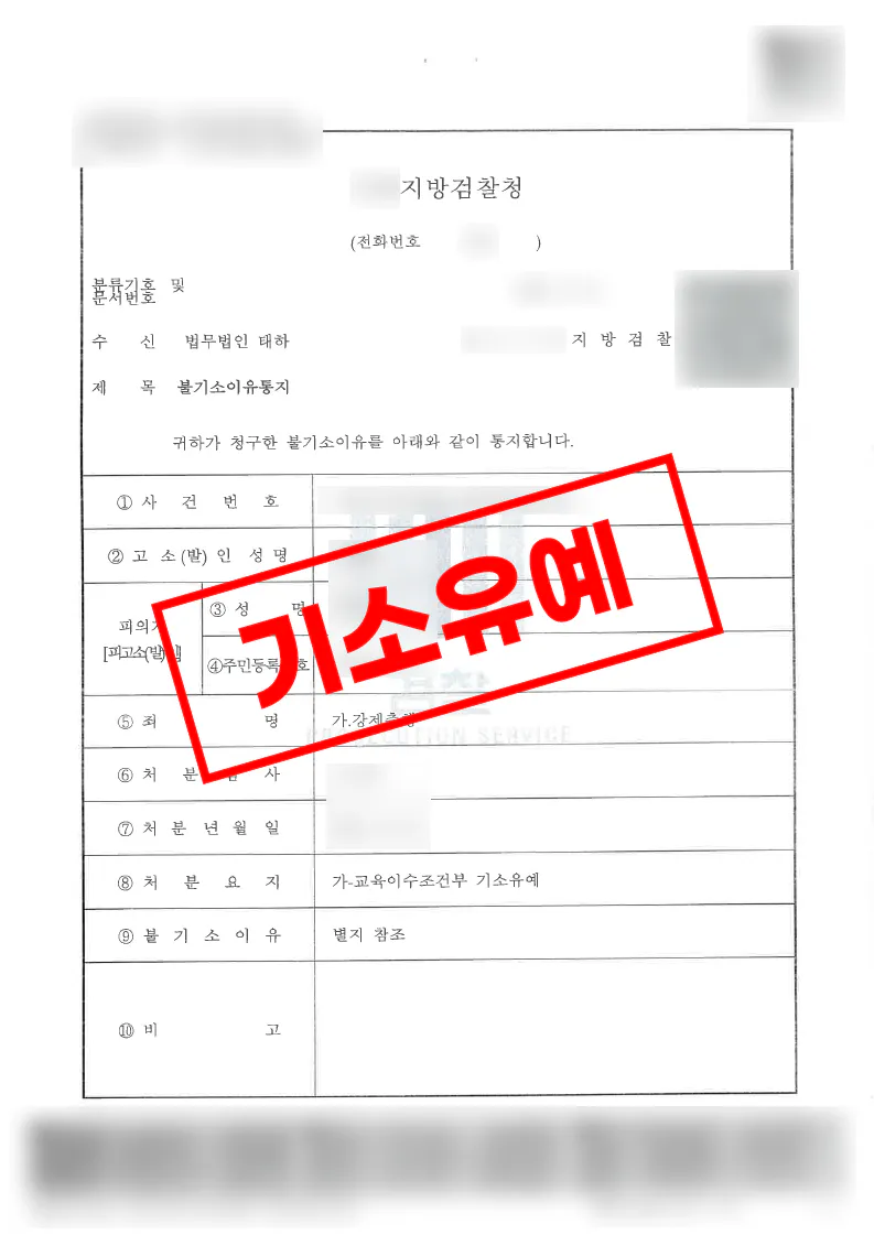 지인강제추행합의